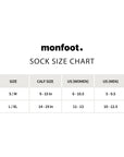 Monfoot Graduated 15-20mmHg ComfortFeet Compression Socks