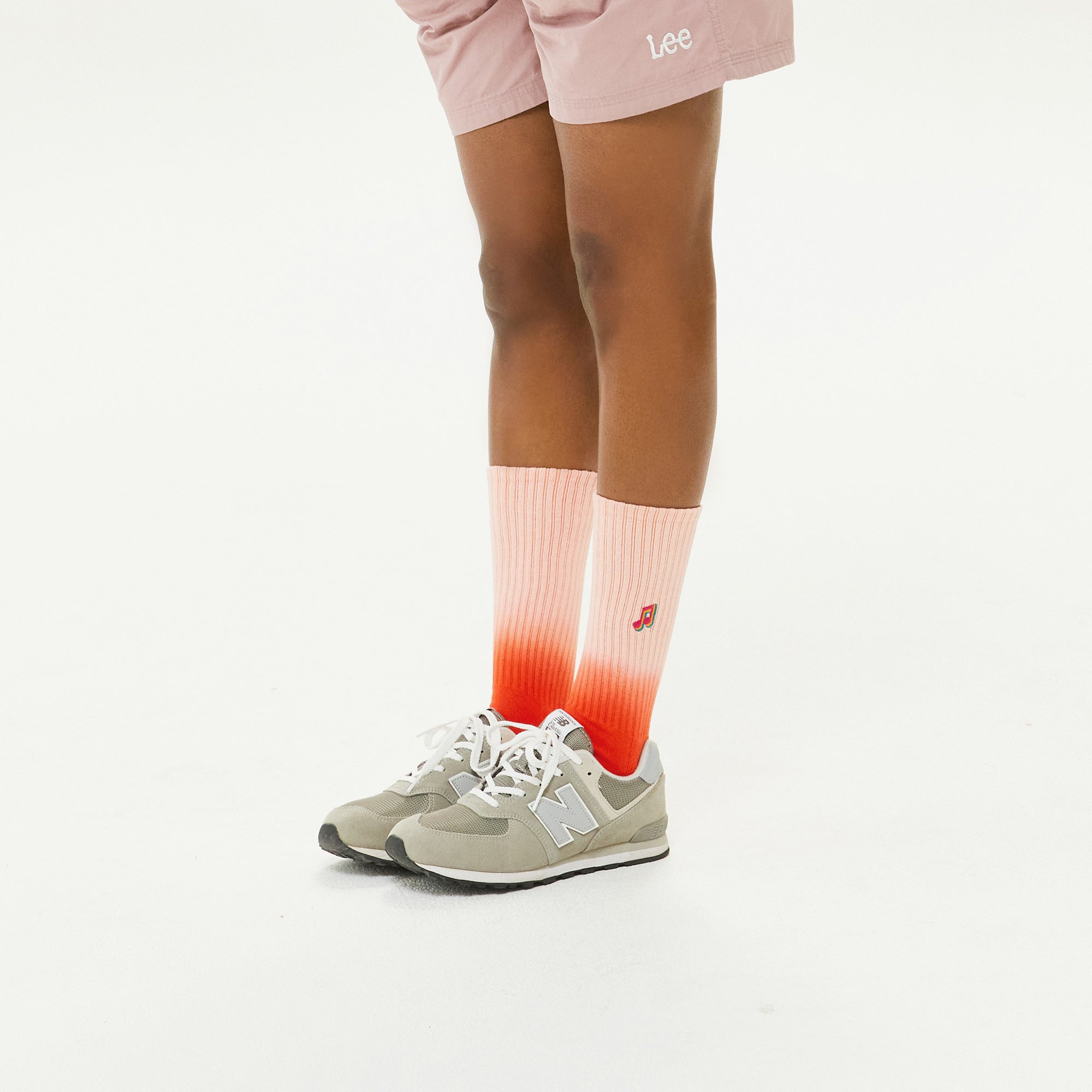 Person wearing socks.