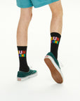 Person wearing socks.
