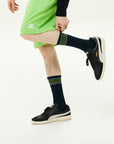 Athletic Cushion Double Stripes Crew 3 Pairs Socks alternate view.