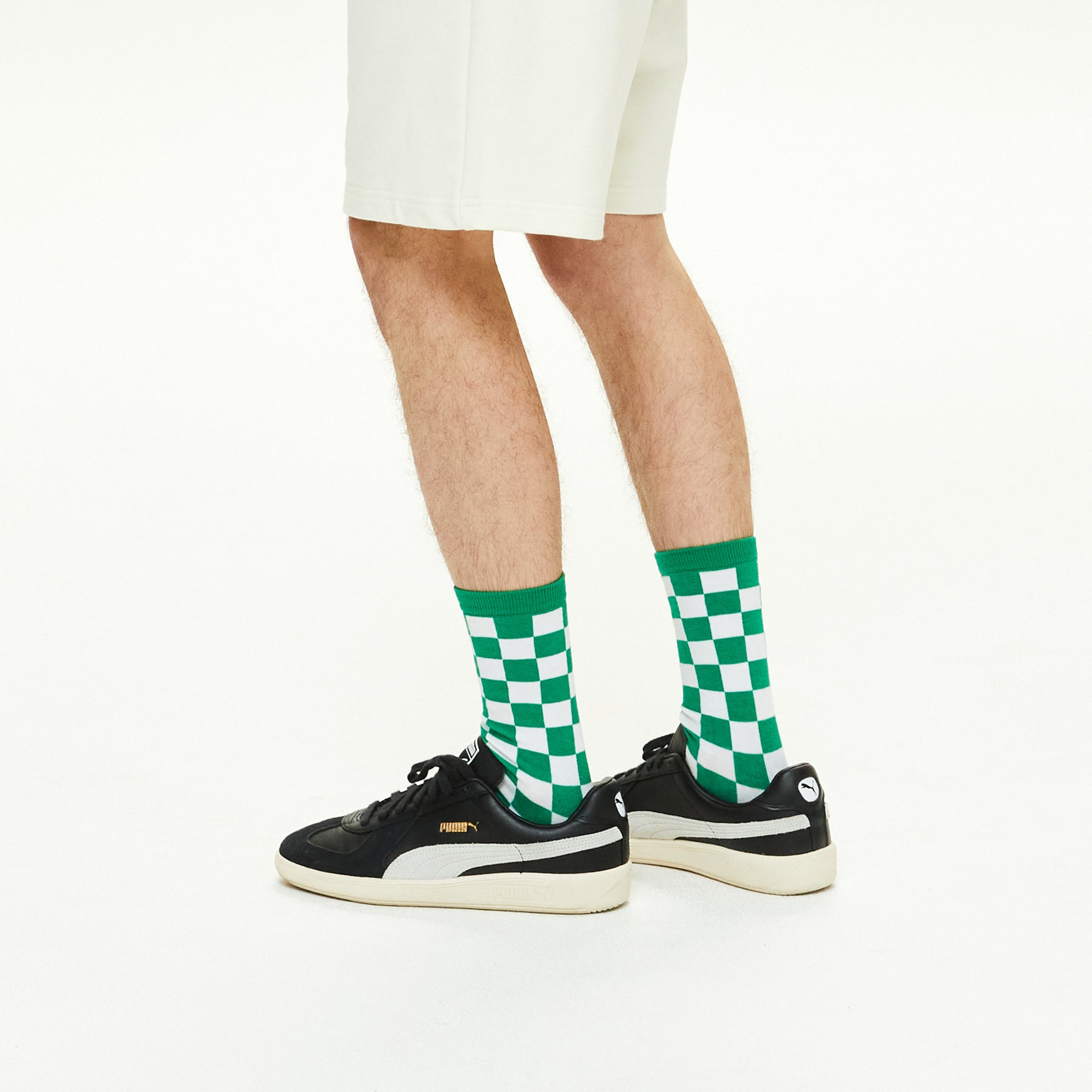 Person wearing socks.