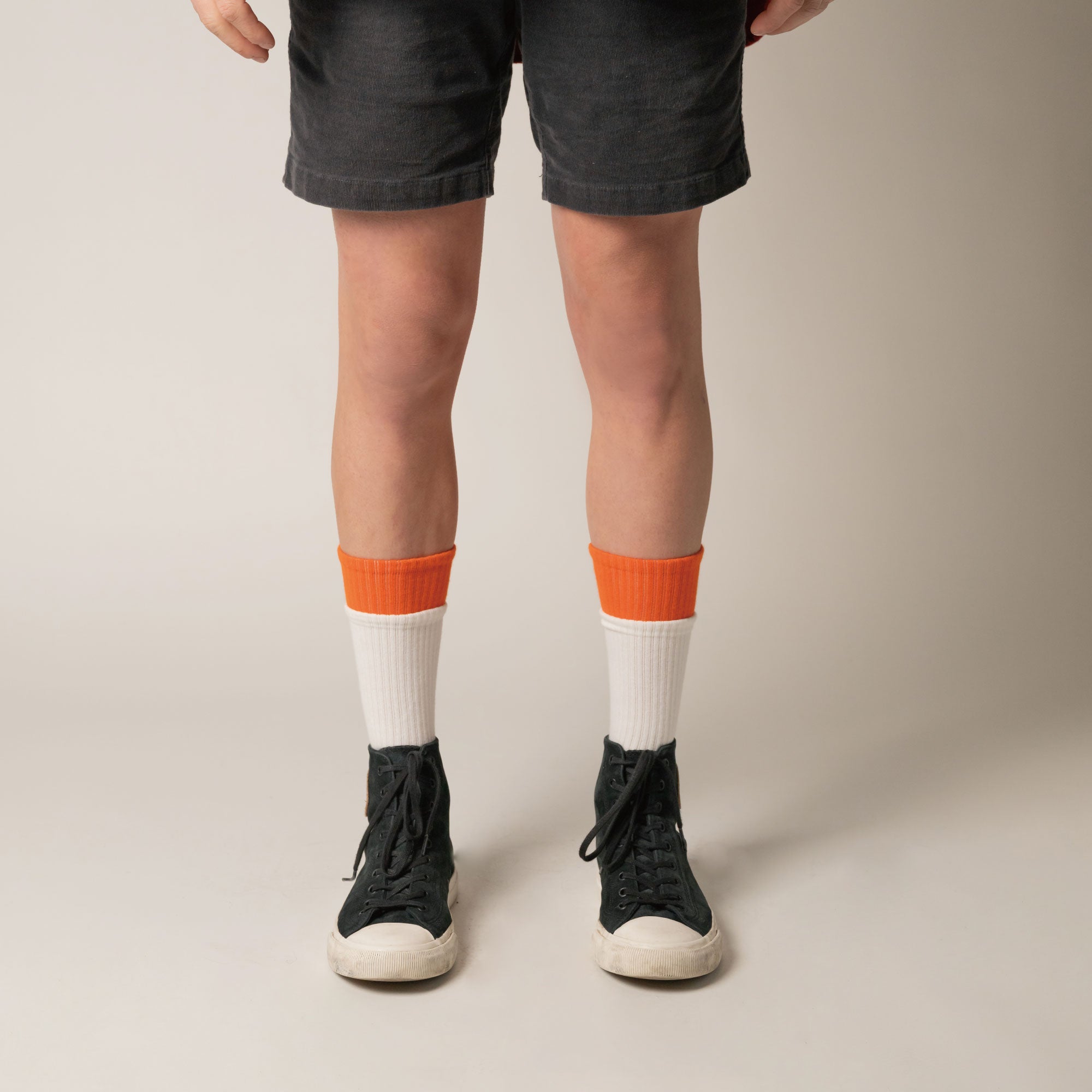 Person wearing socks.