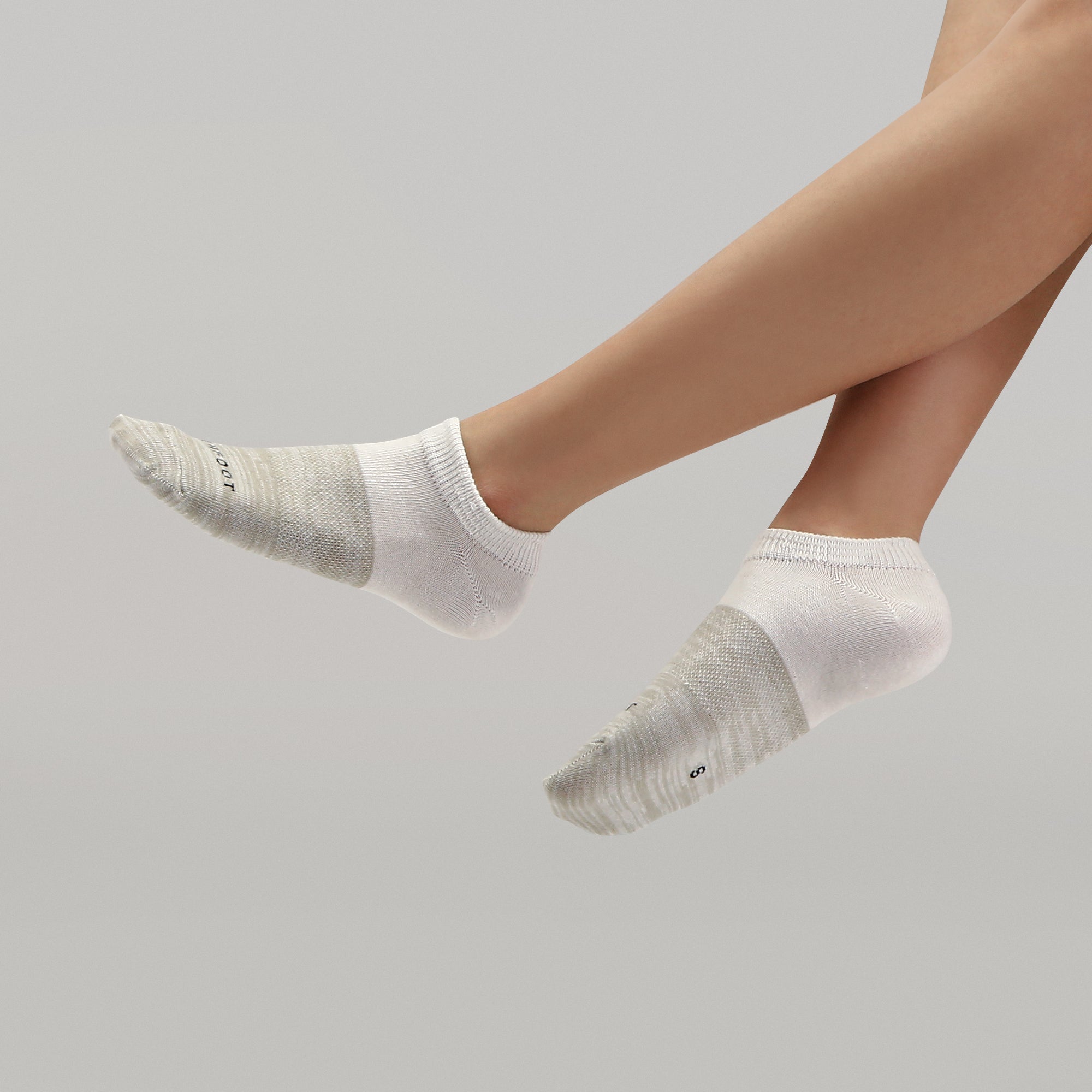 Person wearing socks.