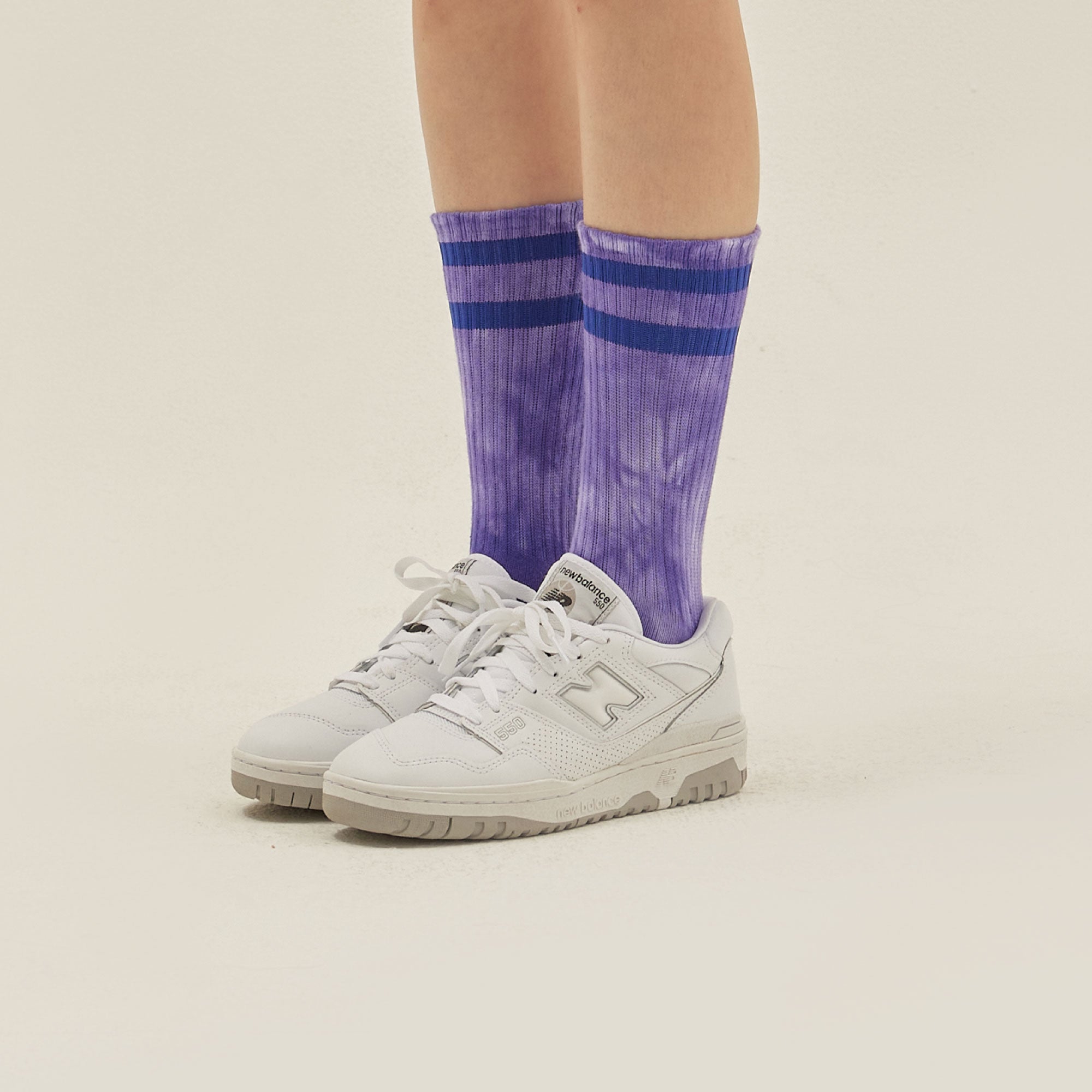 Person wearing socks.