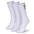 Three pair of white socks.