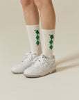 Argyle MFT Crew High 1 Pair Socks detail view.