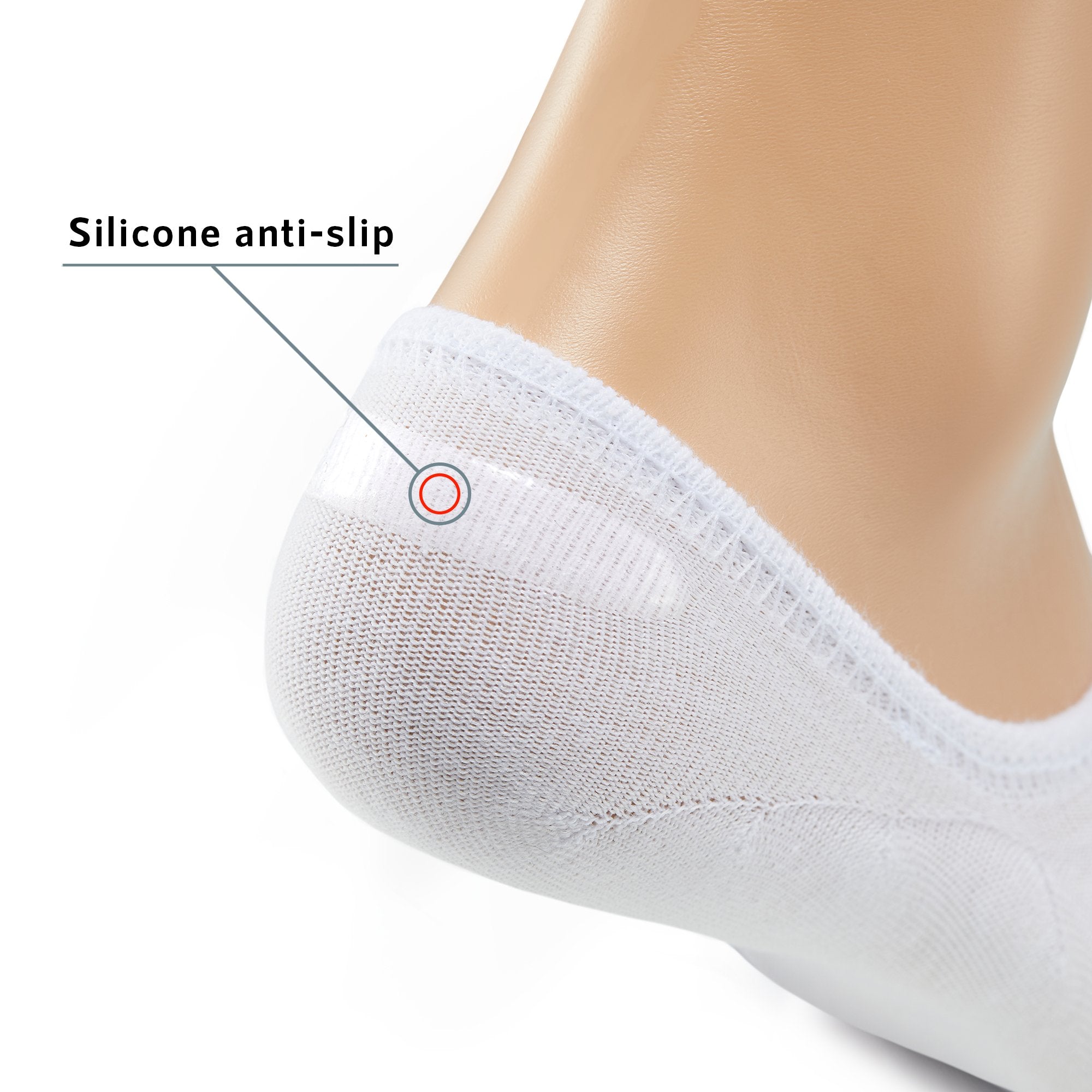 Person wearing socks.