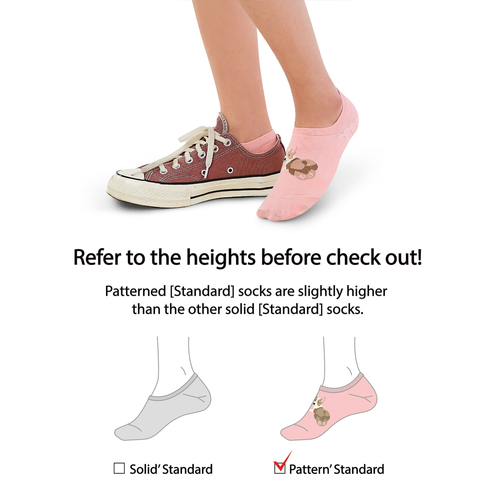 Person wearing socks.