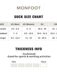 A women's size chart for a sock size chart.