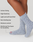Person wearing socks.