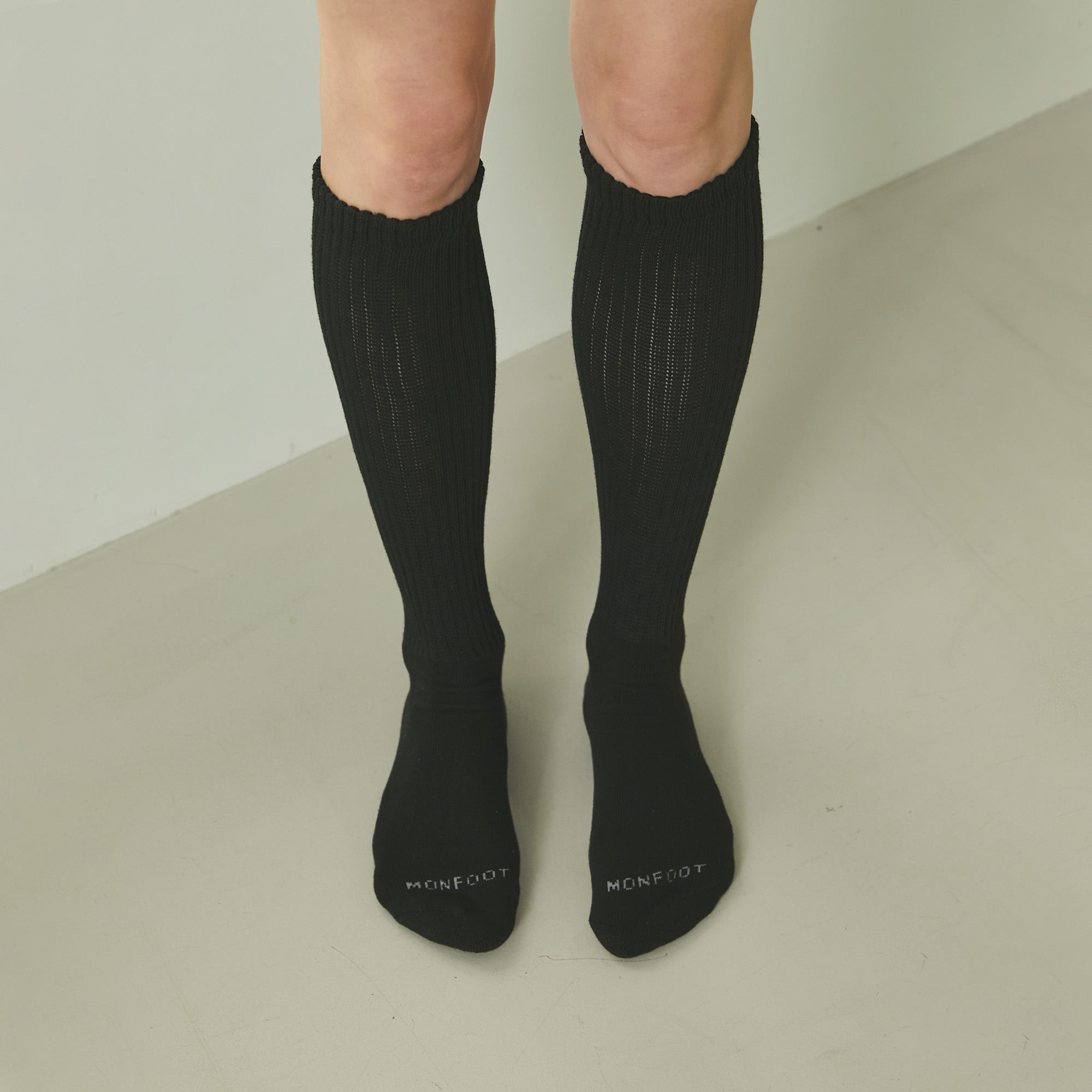 Person wearing socks.