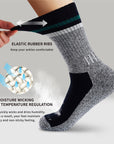 Person wearing socks.