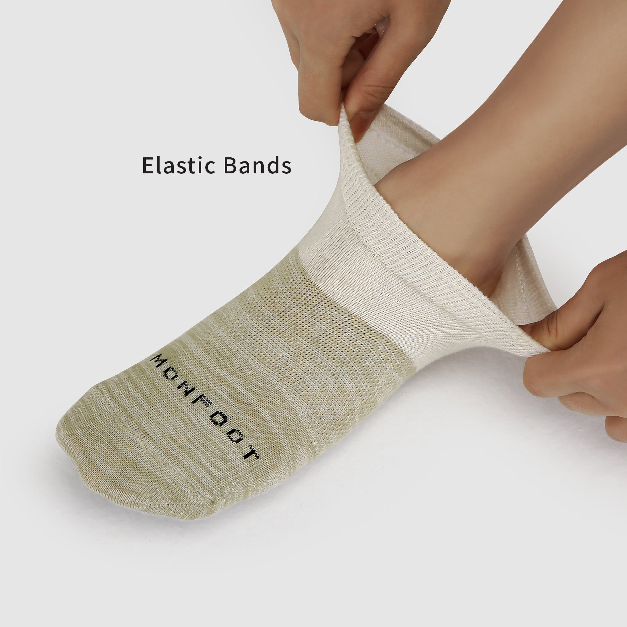 Person wearing socks.