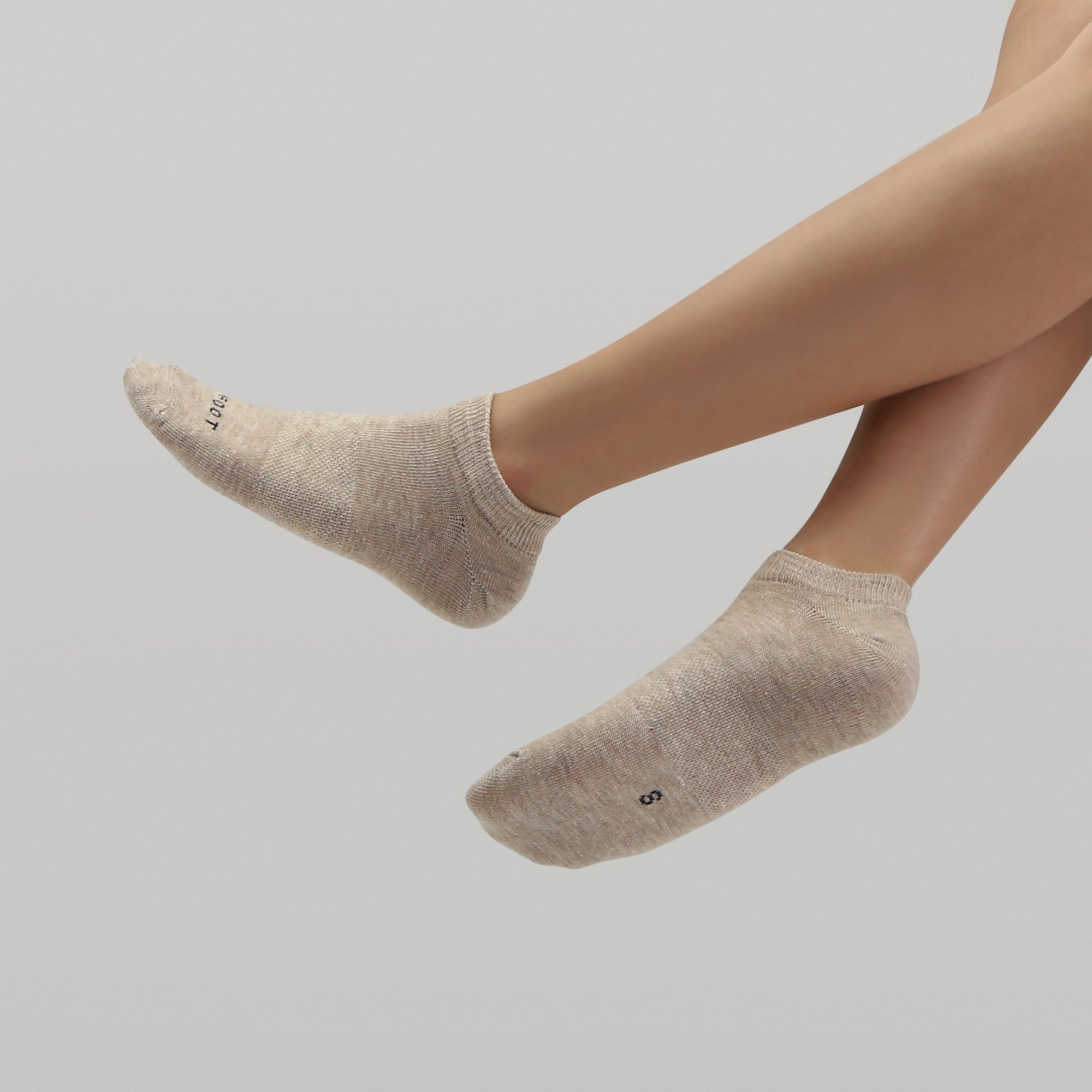 Person wearing socks.