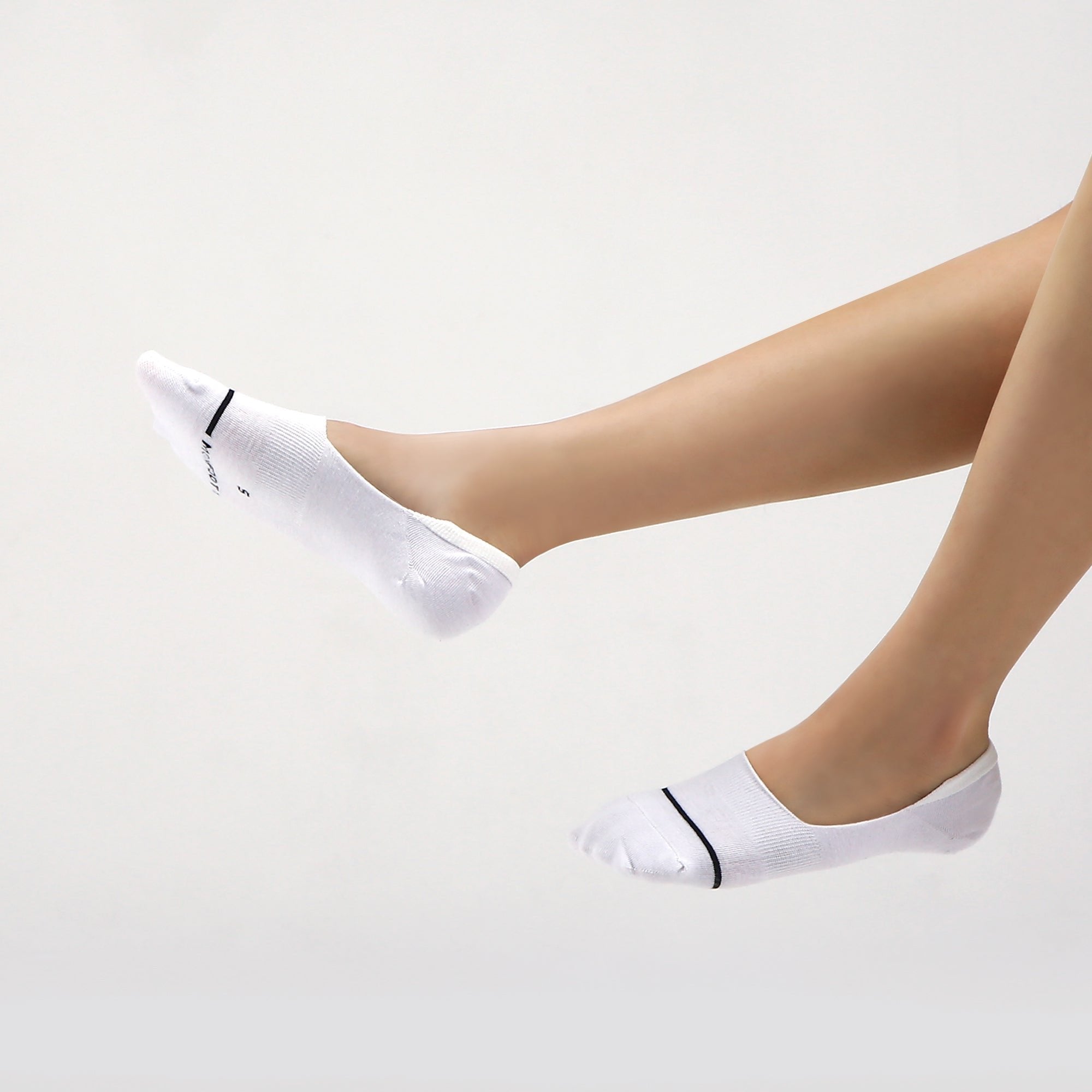 6Pairs Toe Socks For Women Ankle/Crew Running Socks Cotton Five Finger Socks [M(37-42cm),Gray