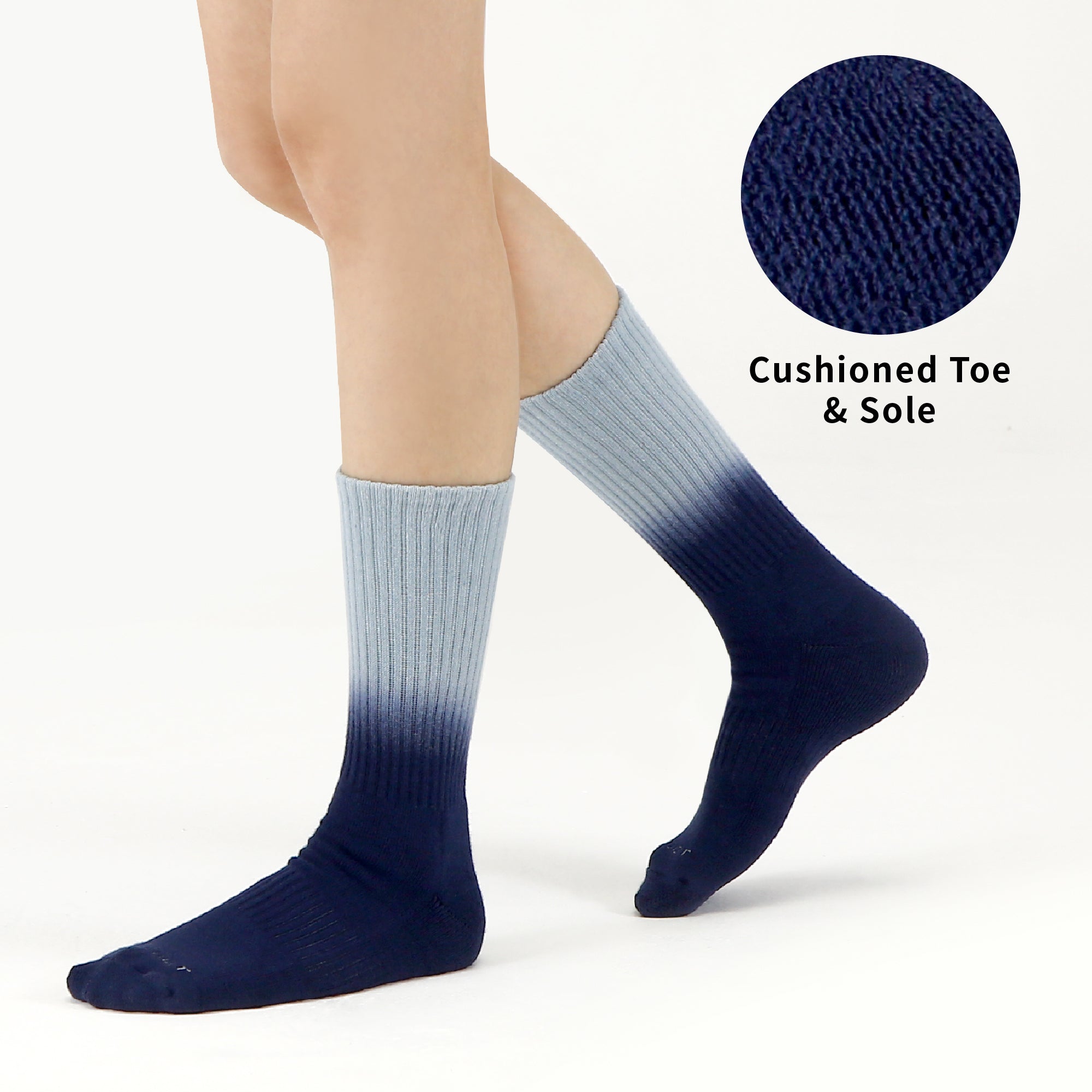 Person wearing socks.