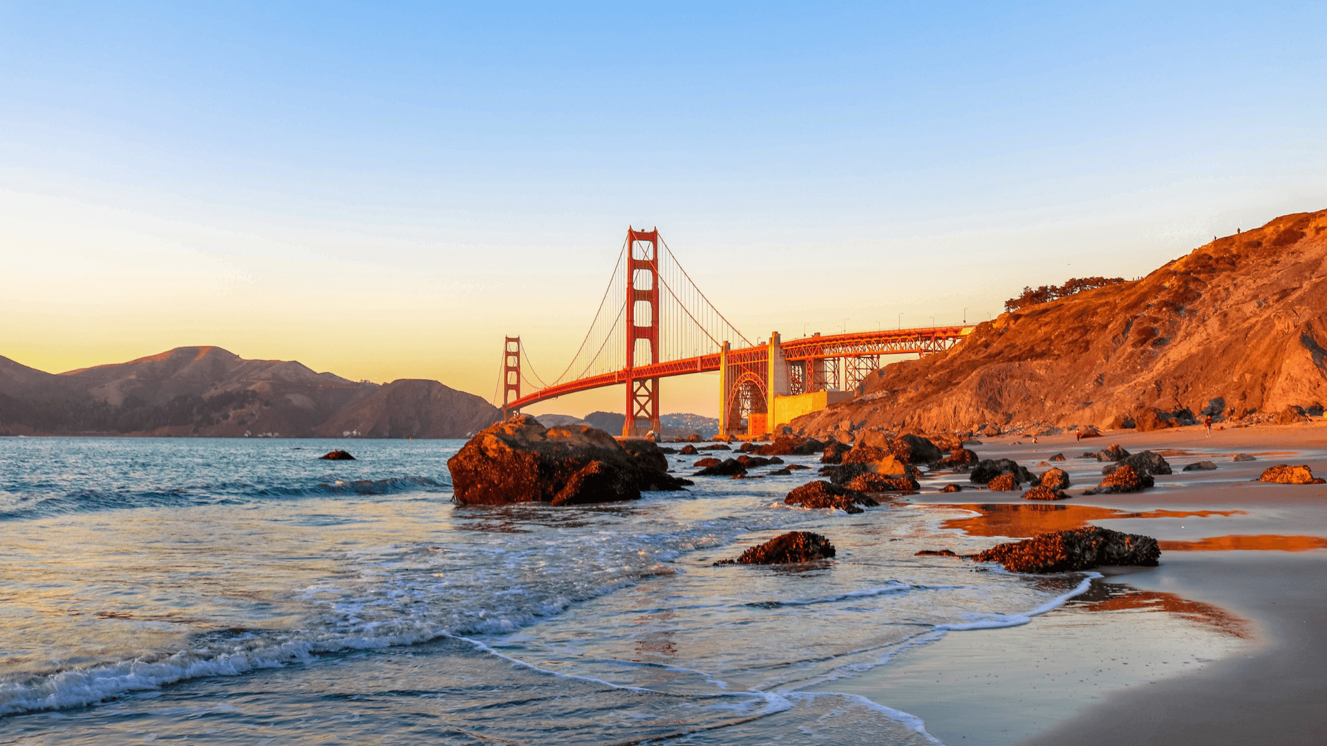 SAN FRANCISCO GOLDEN GATE BRIDGE