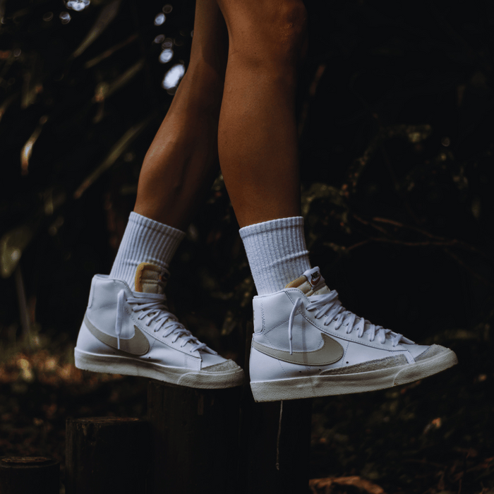 Sock Styles to Complement Your White Sneakers
