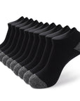 Cotton Cushioned Ankle 10 Pairs Socks