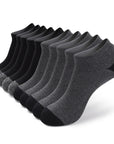 Cotton Cushioned Ankle 10 Pairs Socks