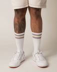 Double Stripes Crew 1 Pair Socks