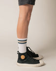 Double Stripes Crew 1 Pair Socks