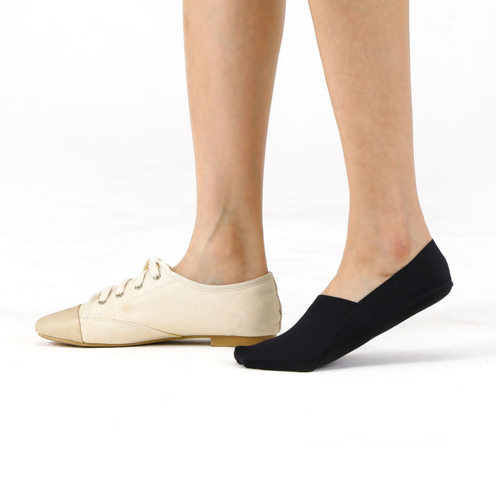 Silky Breathable No-Show Non-slip 5 Pairs Socks — Monfoot