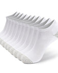 Cotton Cushioned Ankle 10 Pairs Socks