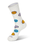 Ghost Smile Crew Socks 1 Pair Socks