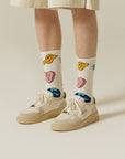 Earth Love Crew High 1 Pair Socks