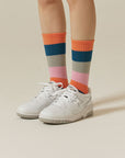 Sorted Block Crew 1 Pair Socks