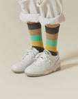 Sorted Block Crew 1 Pair Socks