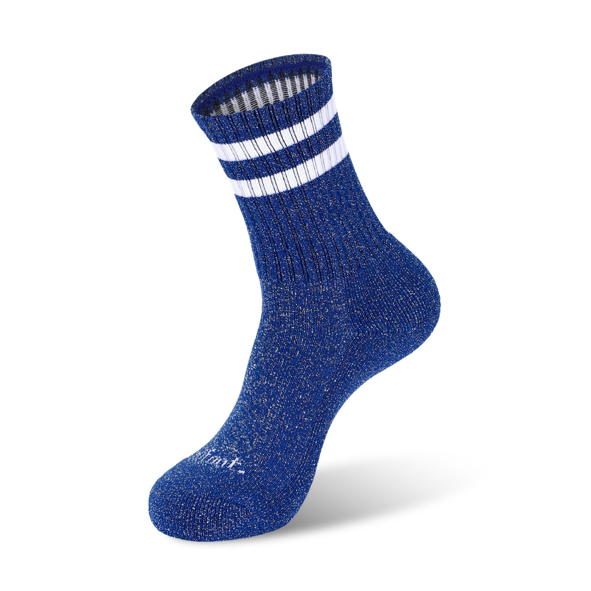 Womens Glitter Crew 1 Pair Socks