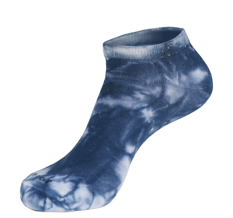 Casual Cotton Low Cut Tye-Dye Ankle 4 Pairs Socks