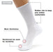running performance heel tab ankle socks#color_white1