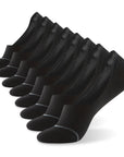 Invisible Ultra Grip No Show 8 Pairs Socks