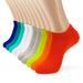 cotton ankle socks#color_multi-mix