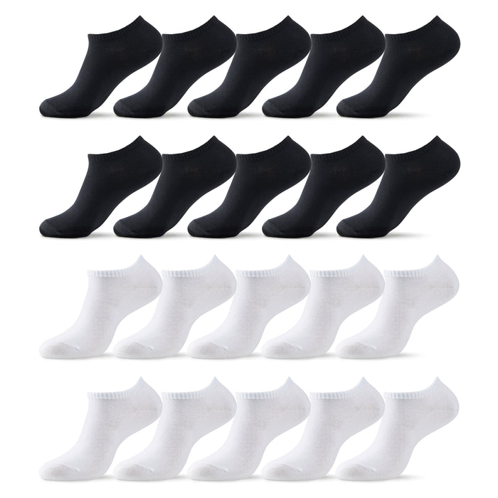 Cotton Ankle 20 Pairs Socks