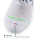 running performance cushioned heel tab ankle socks