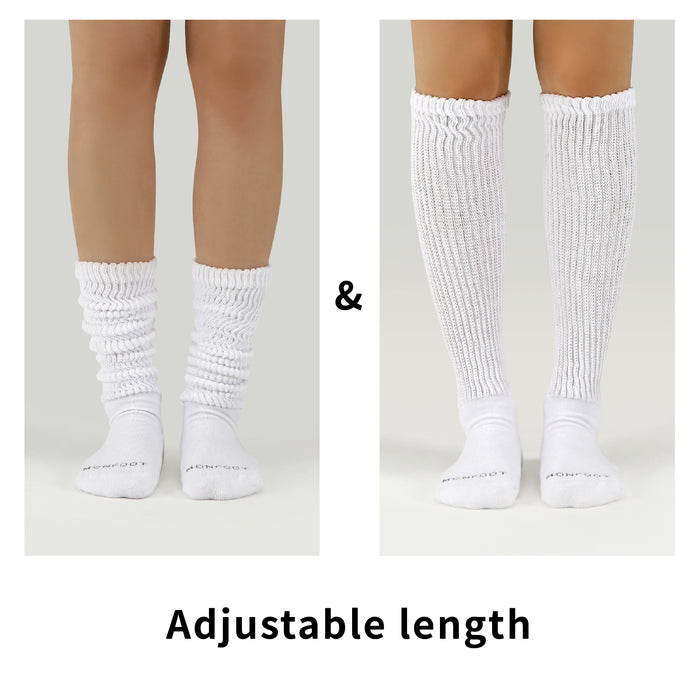 Soft Slouch Extra Long Knee High 4 Pairs Socks