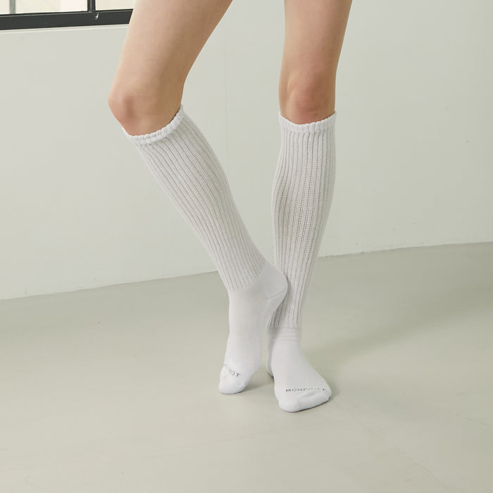 Soft Slouch Extra Long Knee High  4 Pairs Socks