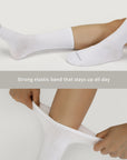 Daily Solid Crew 6 Pairs Socks