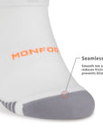 Athletic Silky Dry Ankle Tab 3 Pairs Pickleball Socks