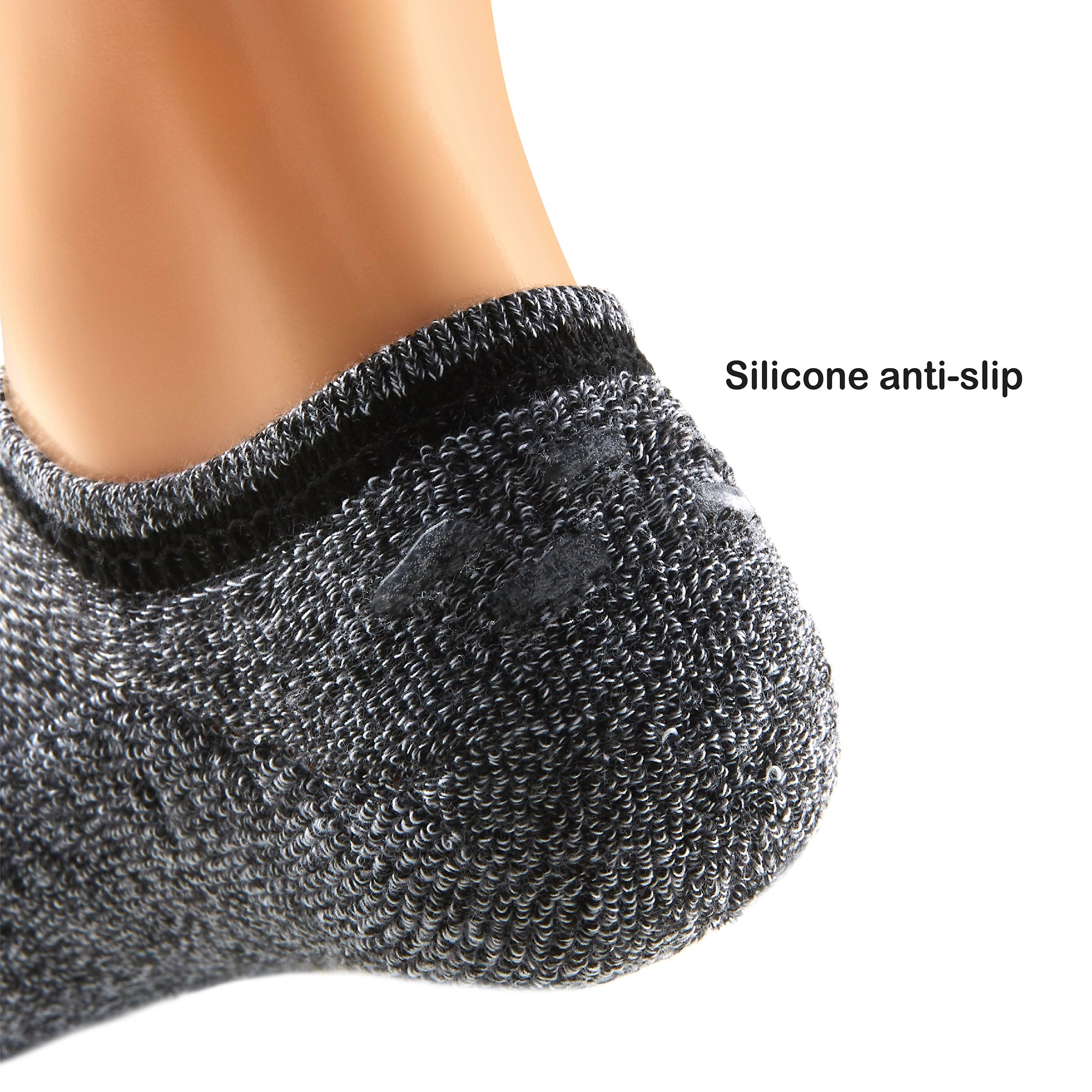 TT Cushion No Show Socks Non Slip