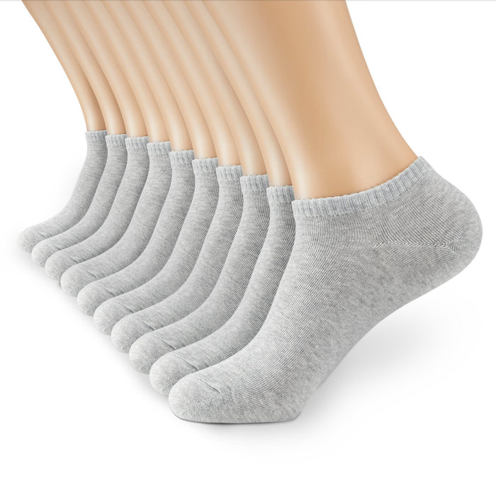 cotton ankle socks#color_gray