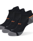 SilkyDry® Athletic Ankle Tab 3 Pairs Pickleball Socks