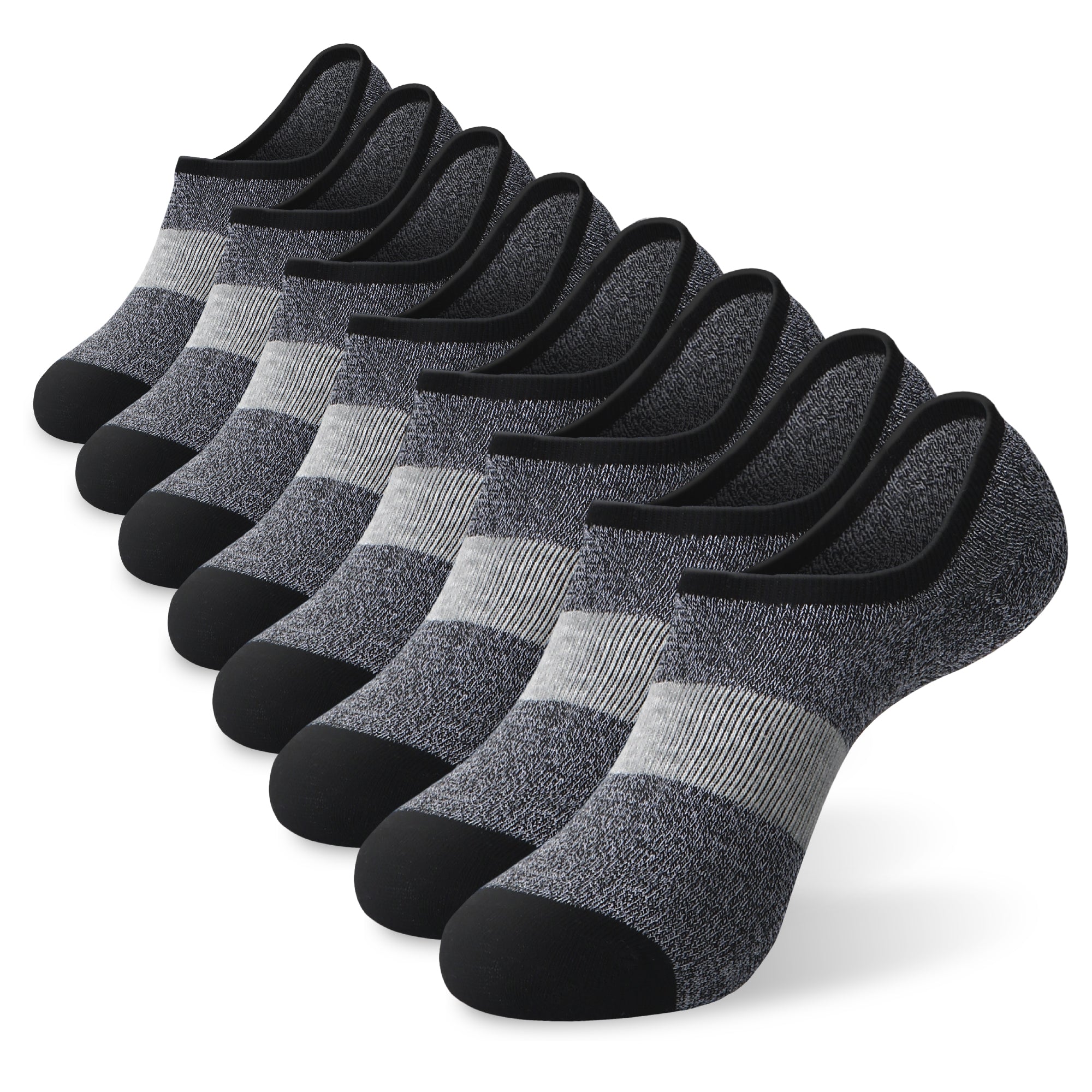 Casual Standard No Show 8 Pairs Socks