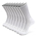 running performance heel tab ankle socks#color_white