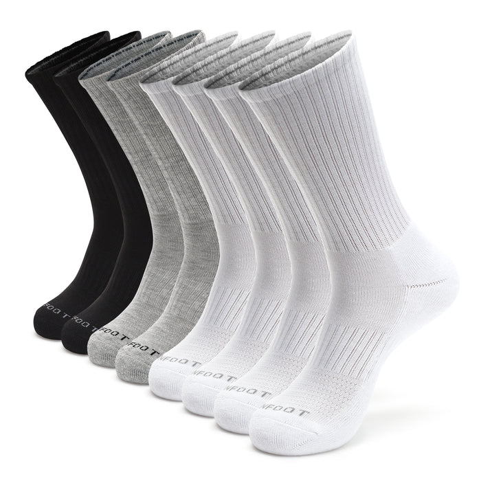 running performance heel tab ankle socks#color_WHITE-GREY-BLACK-MIX